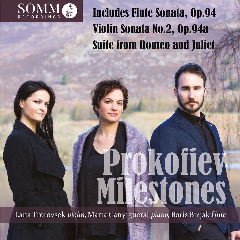 the album cover for Prokofiev / Canyigueral / Bizjak - Prokofiev Milestones Vol. 1