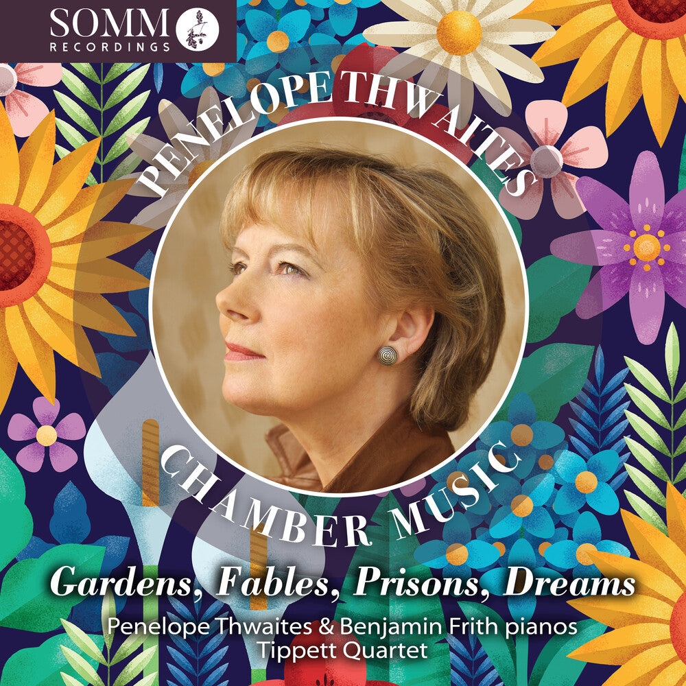 the album cover for Delius / Thwaites - Gardens Fables Prisons Dreams