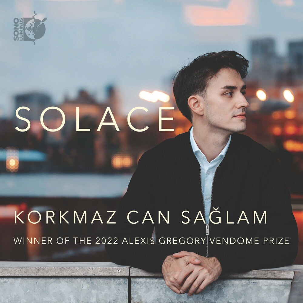 the album cover for Handel / Rachmaninoff / Saglam - Solace