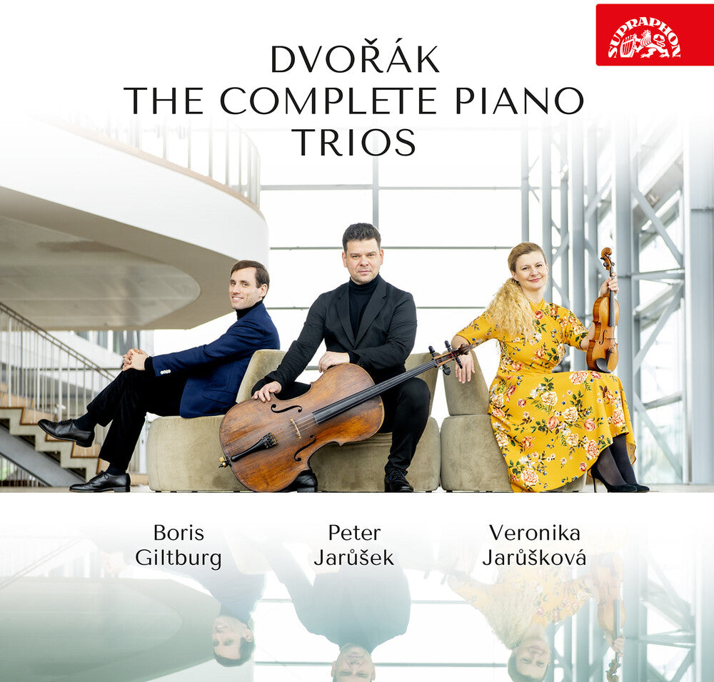 the album cover for Dvorak / Giltburg / Jarusek - Complete Piano Trios