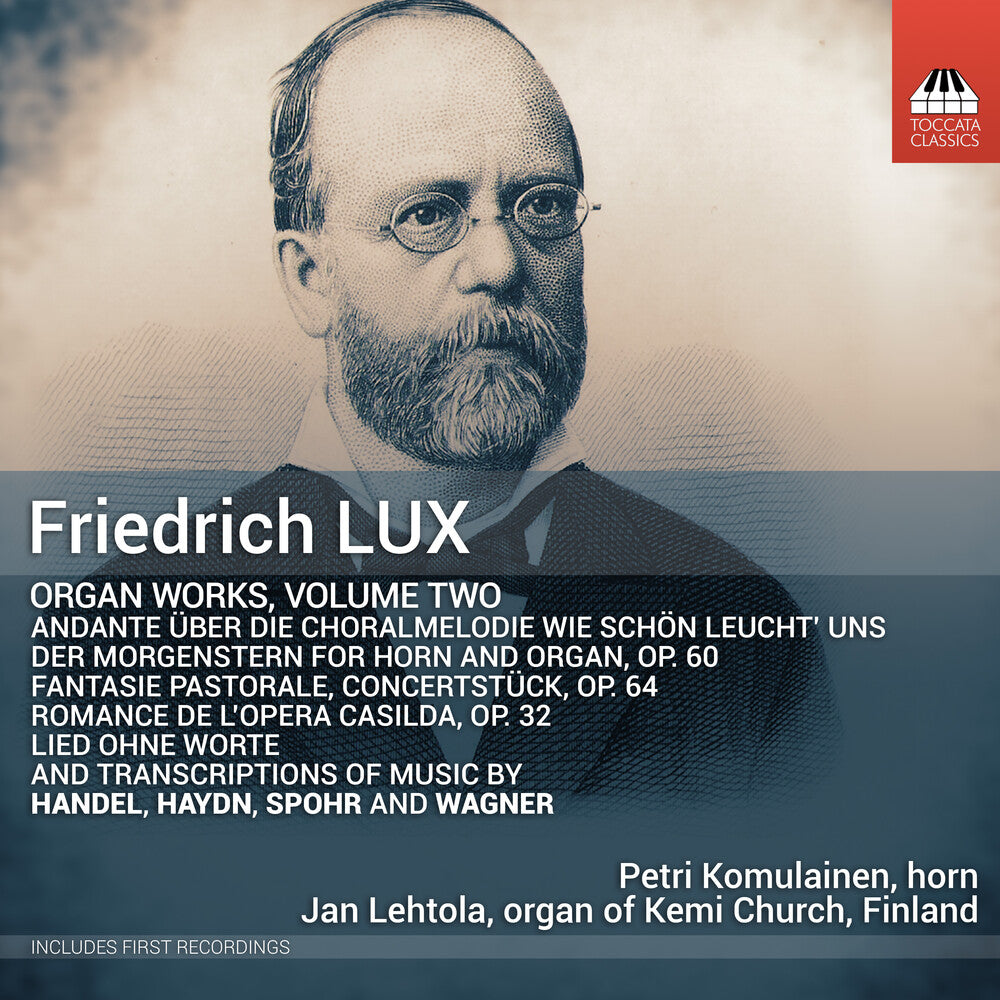 the album cover for Lux / Komulainen / Lehtola - Organ Works Vol. 2