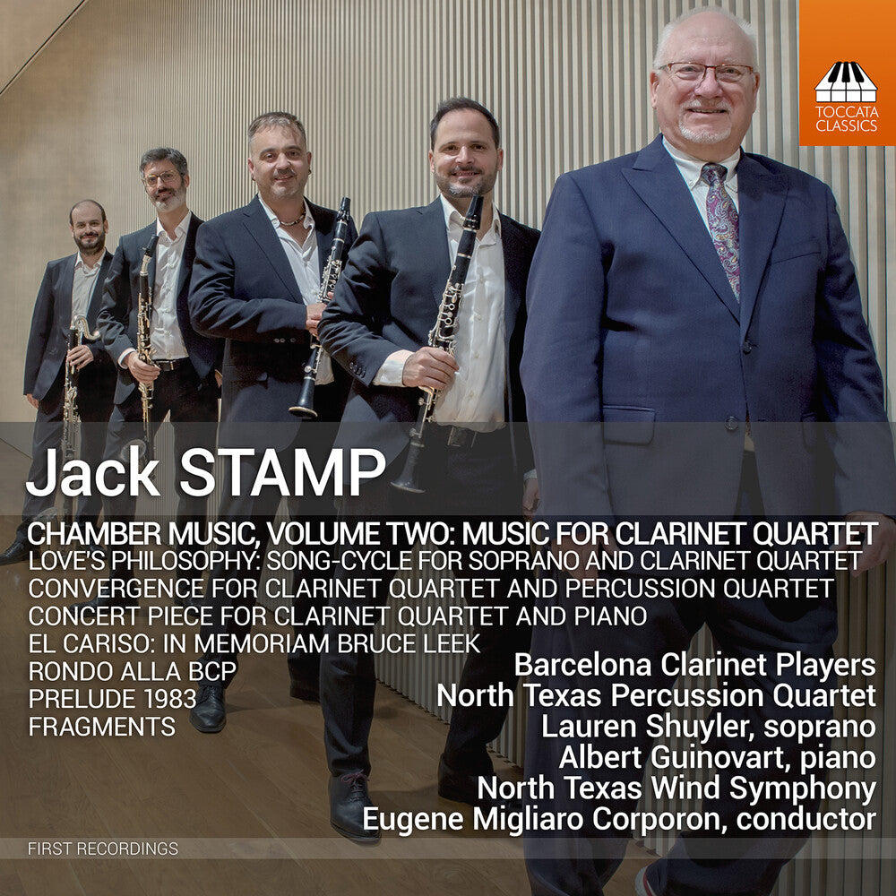 the album cover for Stamp / Barcelona Clarinet Players - Chamber Music Vol. 2
