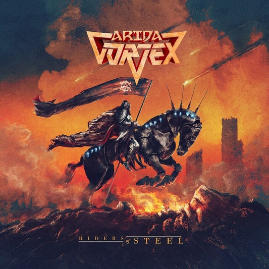 the album cover for Arida Vortex - Riders Of Steel
