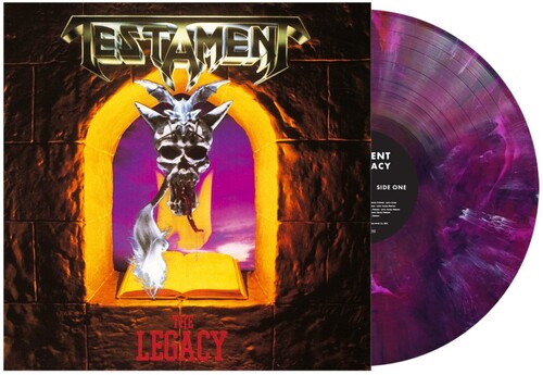 Testament - The Legacy [Purple/Blue/Red Marble] Vinyl Record