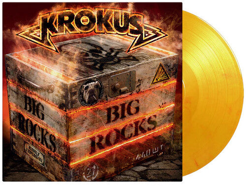 Krokus - Big Rocks [Flame] Vinyl Record
