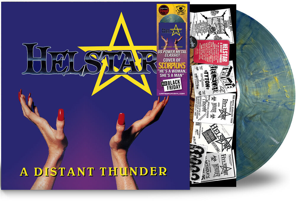 Distant Thunder - Electric-Ocean (Blue) [Colored Vinyl] Vinyl Record
