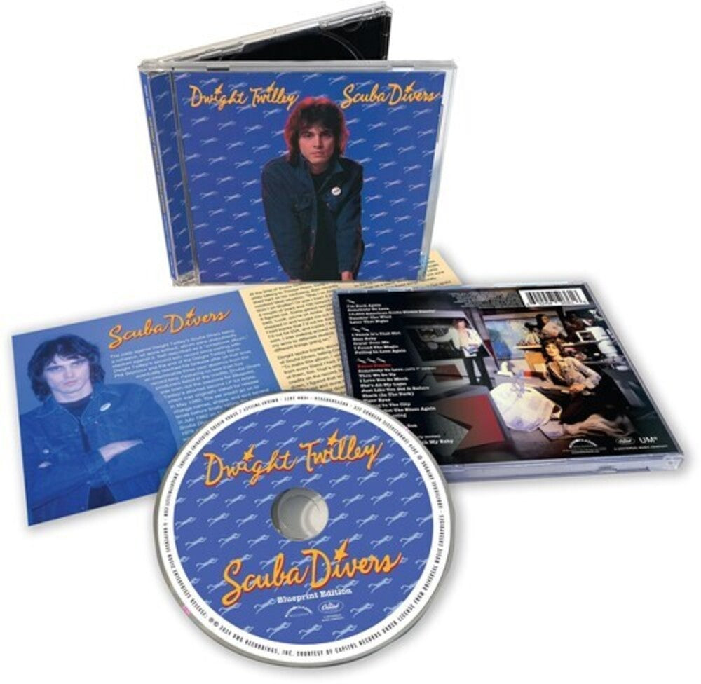 the album cover for Dwight Twilley - Scuba Divers ( Blueprint Edition ) (Bonus Tracks)