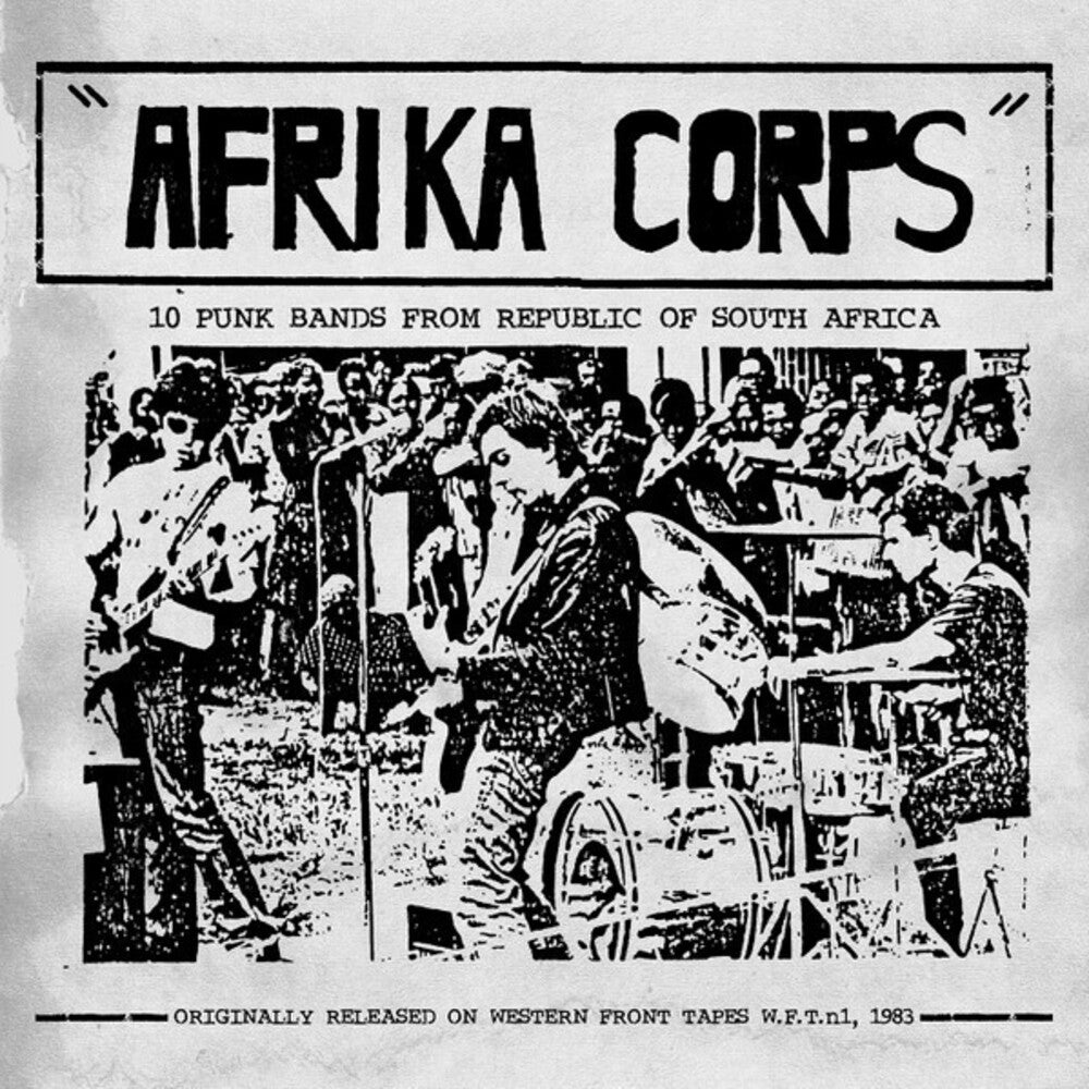 Afrika Corps: 10 Punk Bands From South Africa (Uk) [LP] Vinyl Record