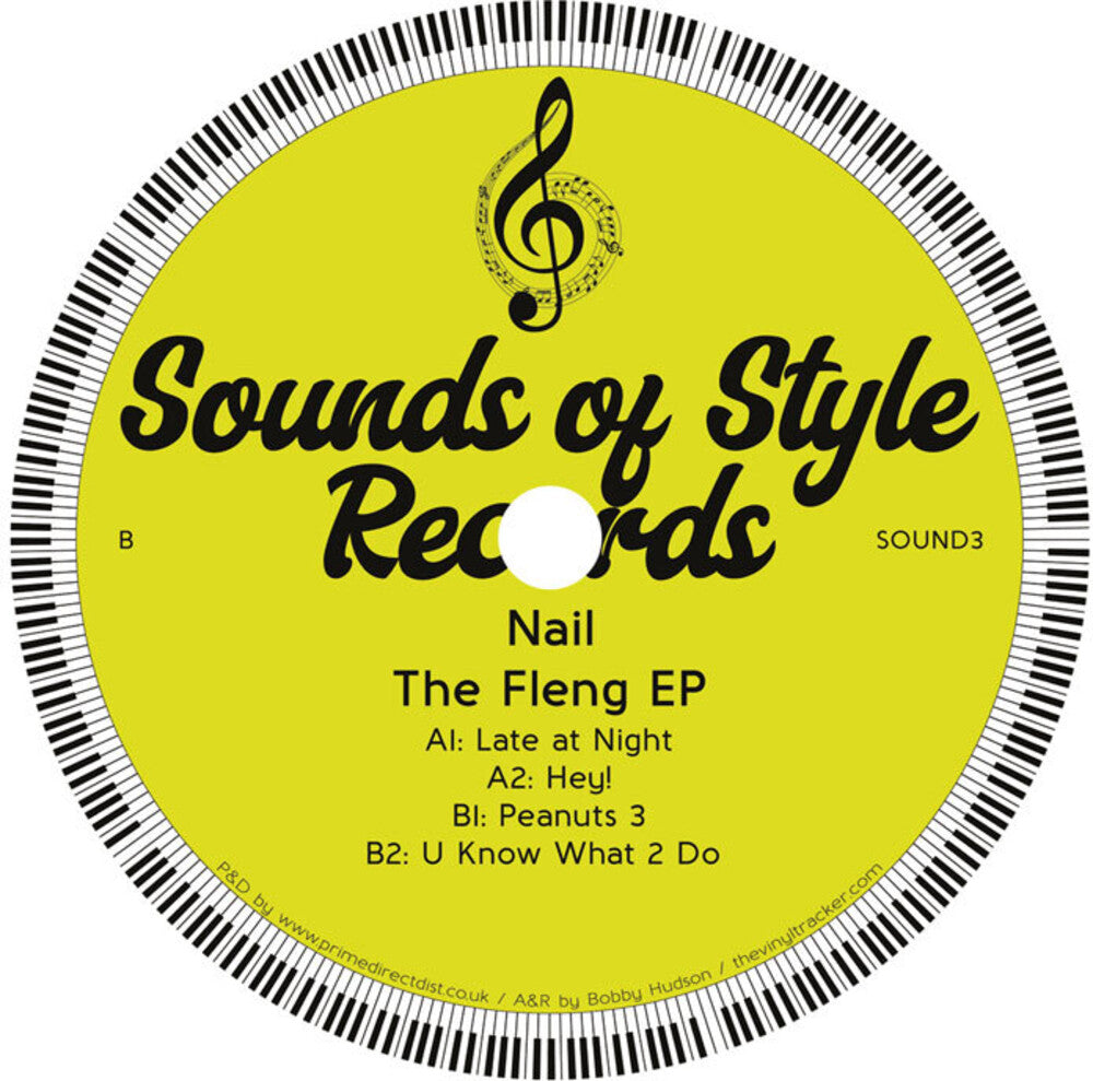 the album cover for Nail - Fleng (Ep)