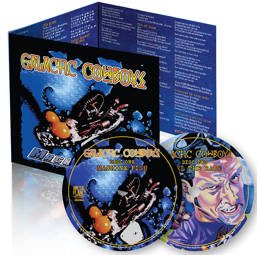 Machine Fish & Feel The Rage [Remastered] Music CD
