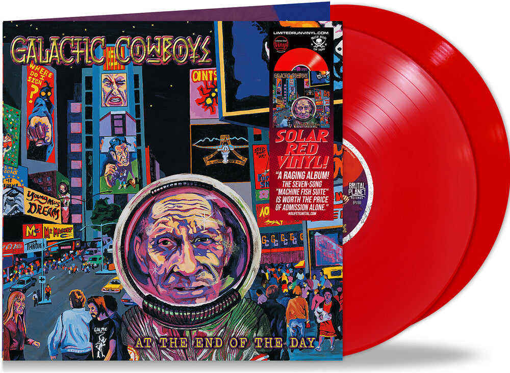 At The End Of The Day [Colored Vinyl] (Gate) [Limited Edition] (Red) Vinyl Record