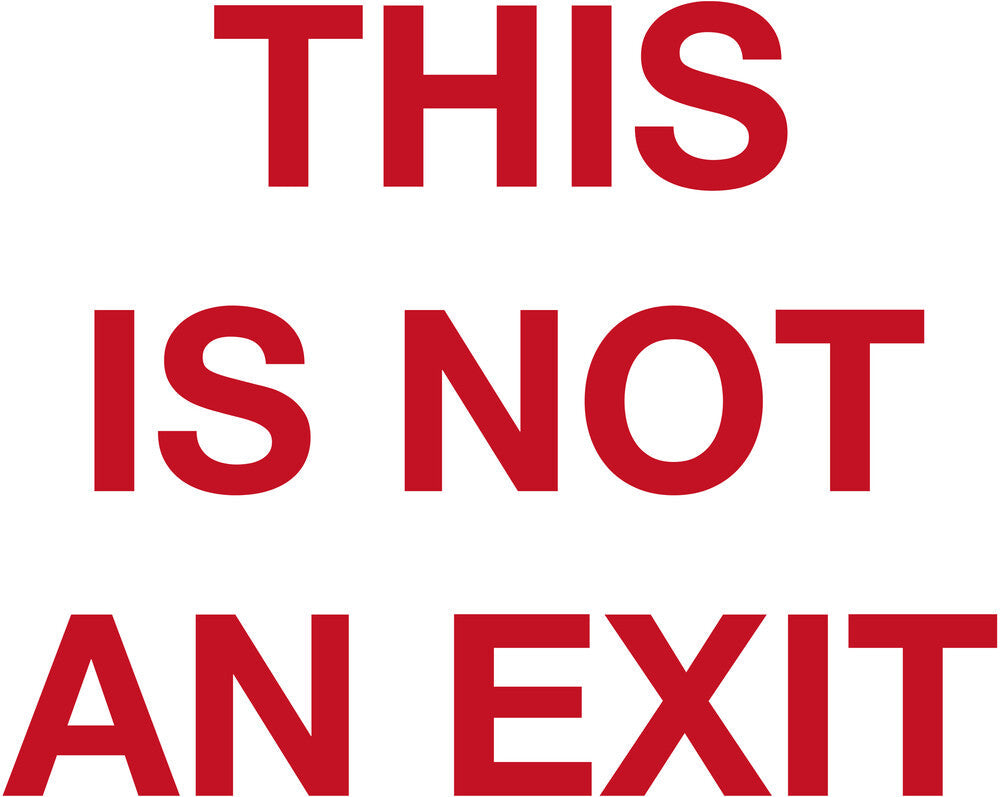 This Is Not An Exit - Translucent Blood Red [Colored Vinyl] Vinyl Record