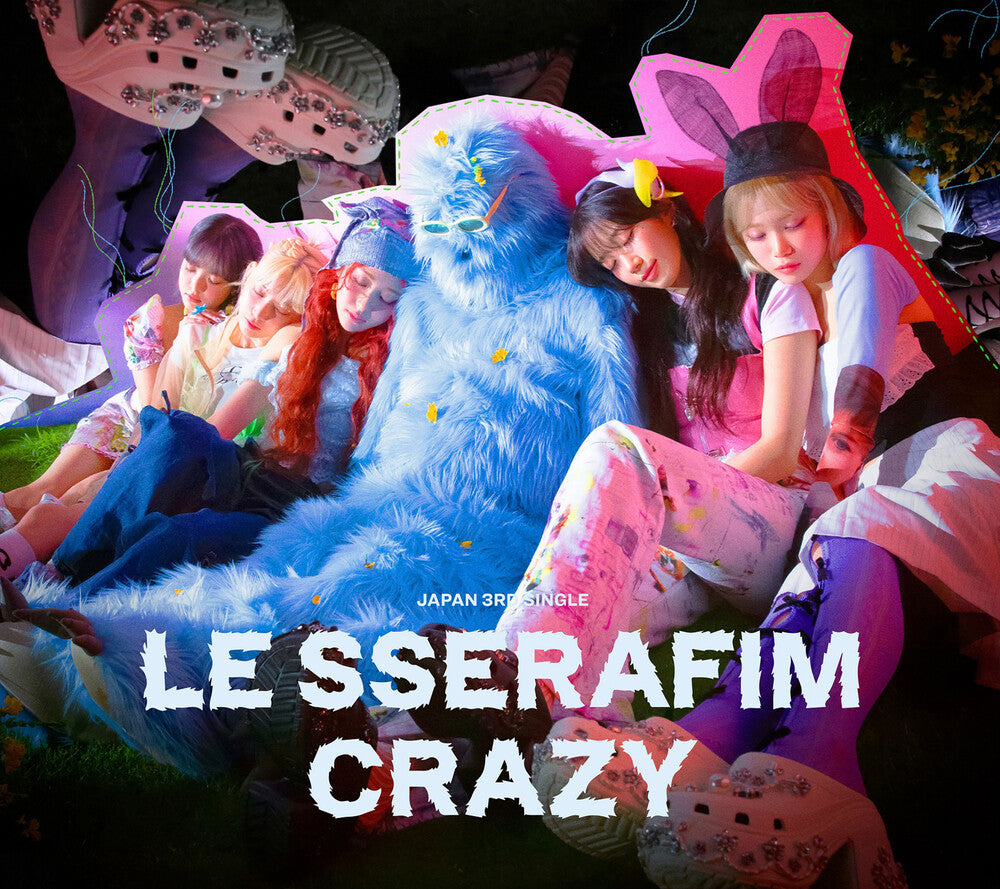 the album cover for LE SSERAFIM - Crazy (Limited Edition A) 