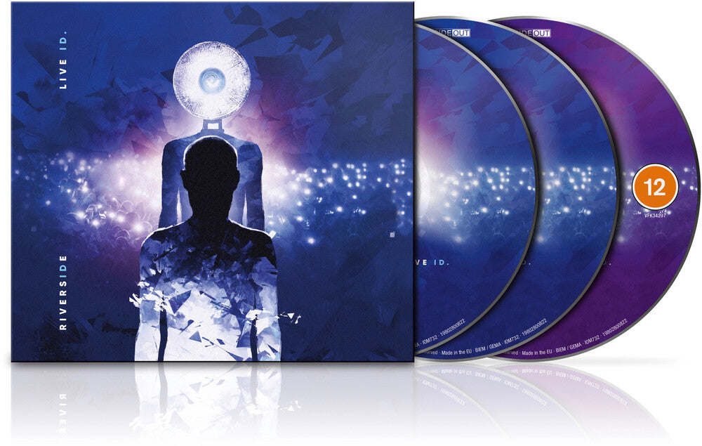 the album cover for  Riverside - Live ID. [2 CD &amp; 1 Blu-ray]