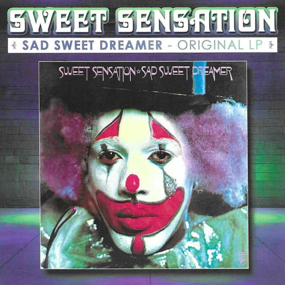 the album cover for Sweet Sensation - Sad Sweet Dreamer