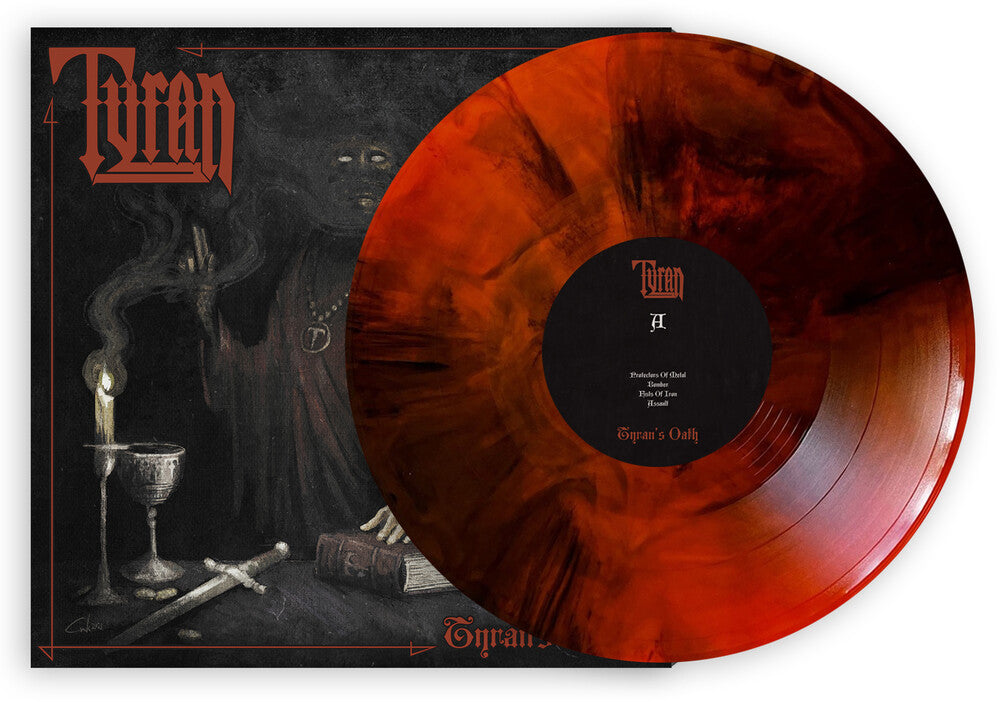 Tyran's Oath - Orange/Black Marble (Blk) [Colored Vinyl] Vinyl Record