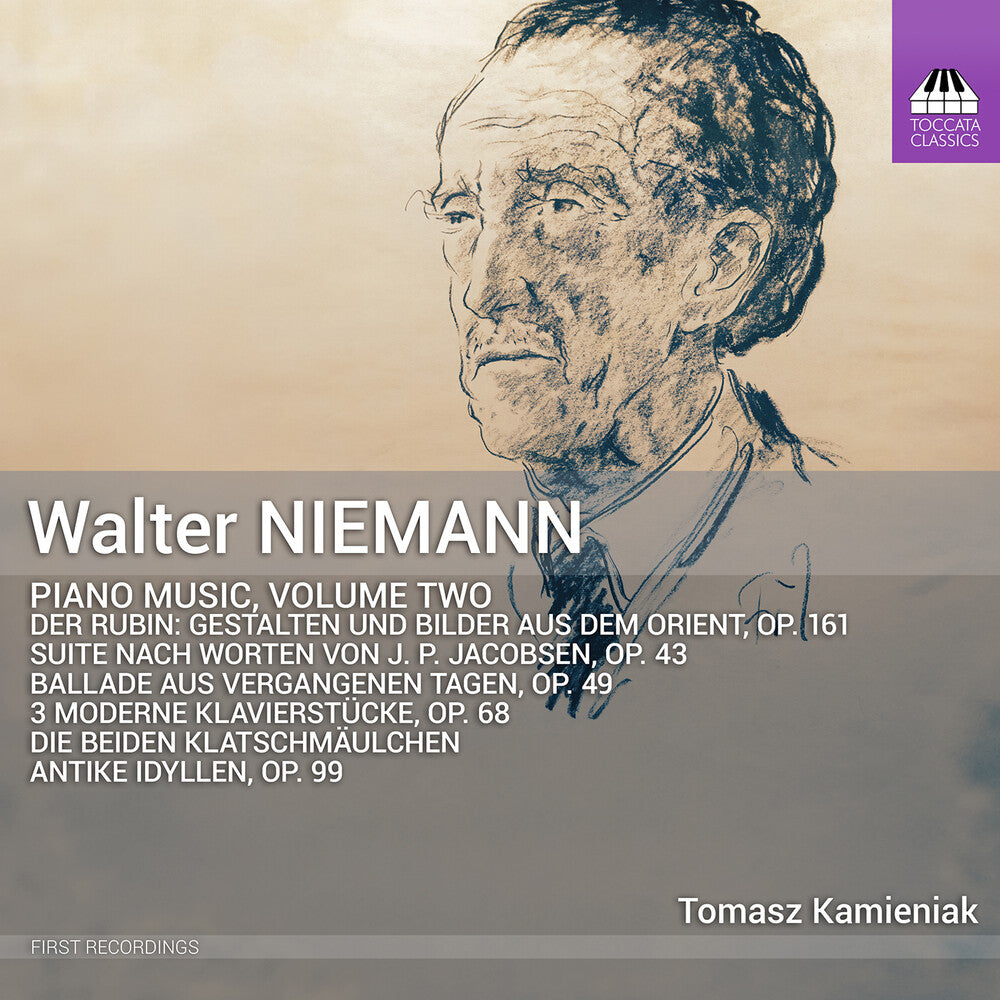 the album cover for Niemann / Kamieniak - Piano Music Vol. 1