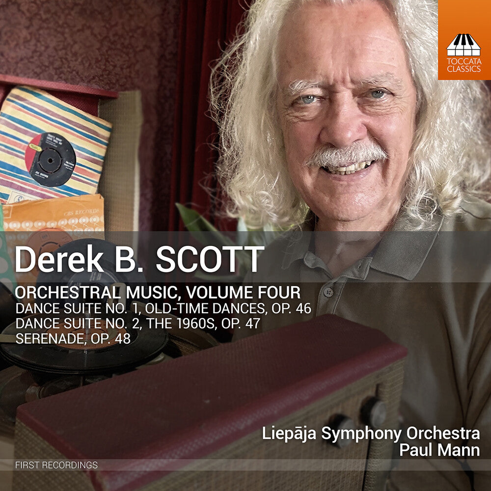 the album cover for Scott / Mann / Liepaja Symphony Orchestra - Orchestral Music Vol. 4