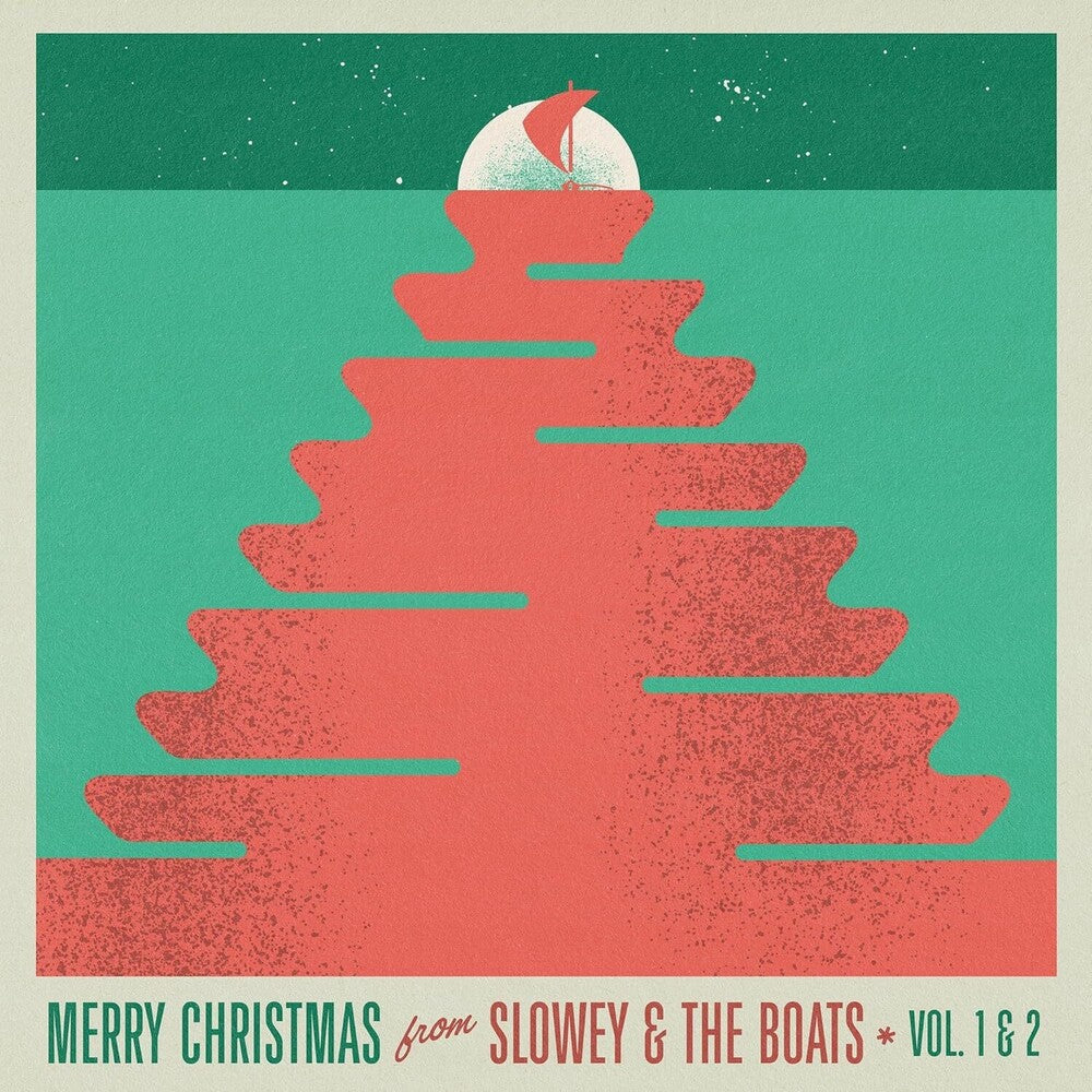 Slowey and the Boats - Merry Christmas From Slowey And The Boats, Vol. 1 & 2 [Limited Edition Ruby Red LP] Vinyl Record