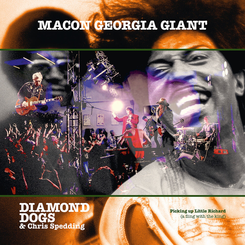 the album cover for Diamond Dogs / Chris Spedding - Macon Georgia Giants