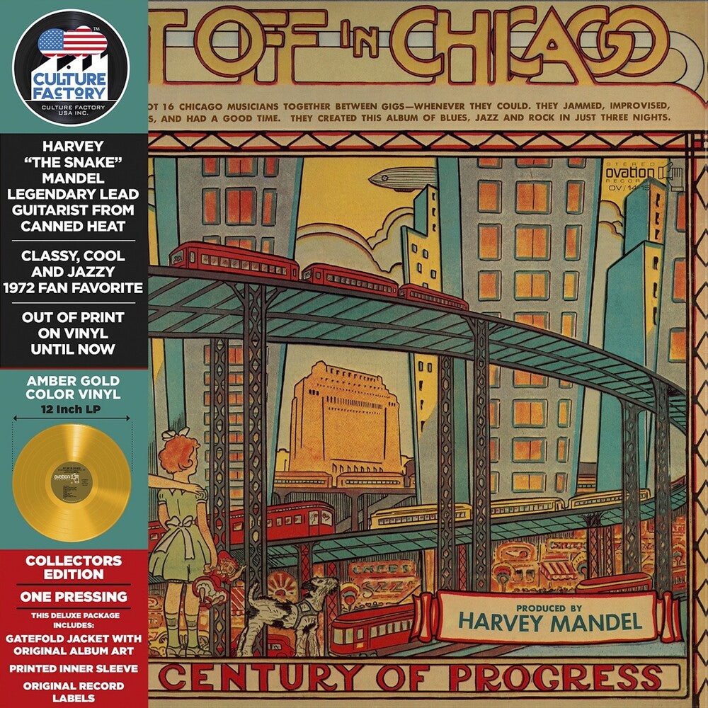 Get Off In Chicago - Yellow/Gold [Colored Vinyl] (Gate) Vinyl Record