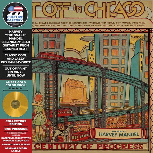 Harvey Mandel - Get Off in Chicago [Gold] Vinyl Record