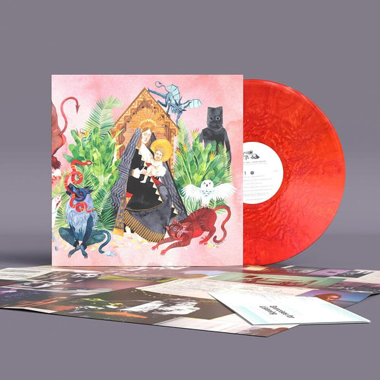 the album cover for Father John Misty - I Love You, Honeybear (Single Lp Remaster) [Colored Vinyl]