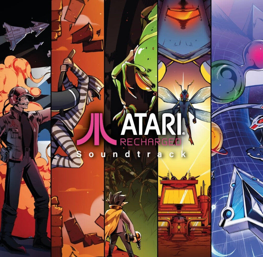 Megan Mcduffee  (Blue) (Colv) (Gate) (Ltd) (Pnk) - Atari Recharged - O.S.T. (Blue) [Colored Vinyl] (Gate) Vinyl Record