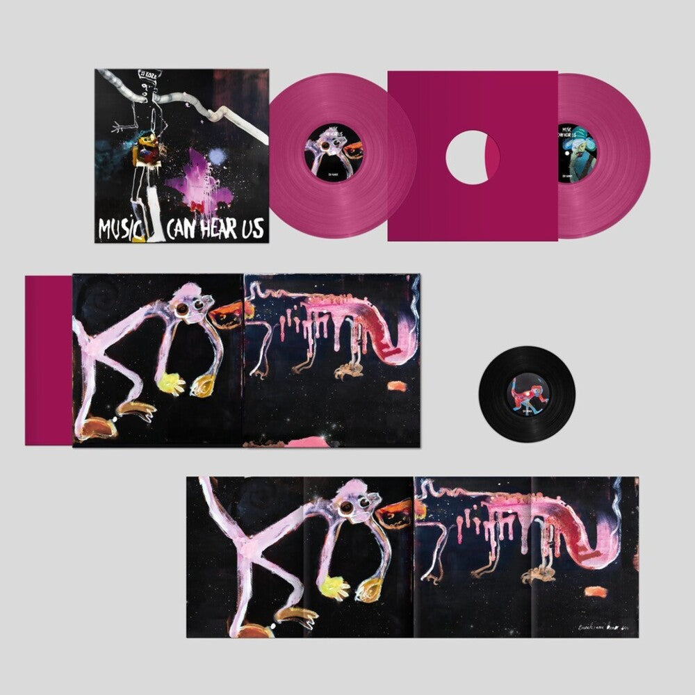 Music Can Hear Us - Magenta (Bonv) [Colored Vinyl] [Limited Edition] Vinyl Record