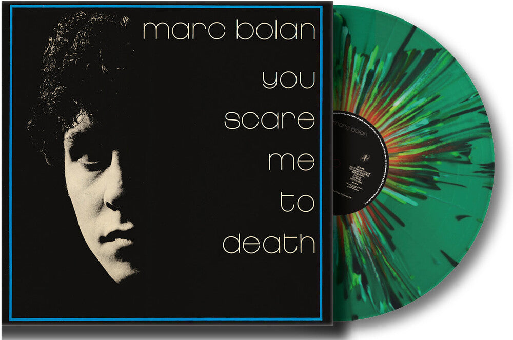 the album cover for Marc Bolan - You Scare Me To Death - Limited Edition [Colored Vinyl]