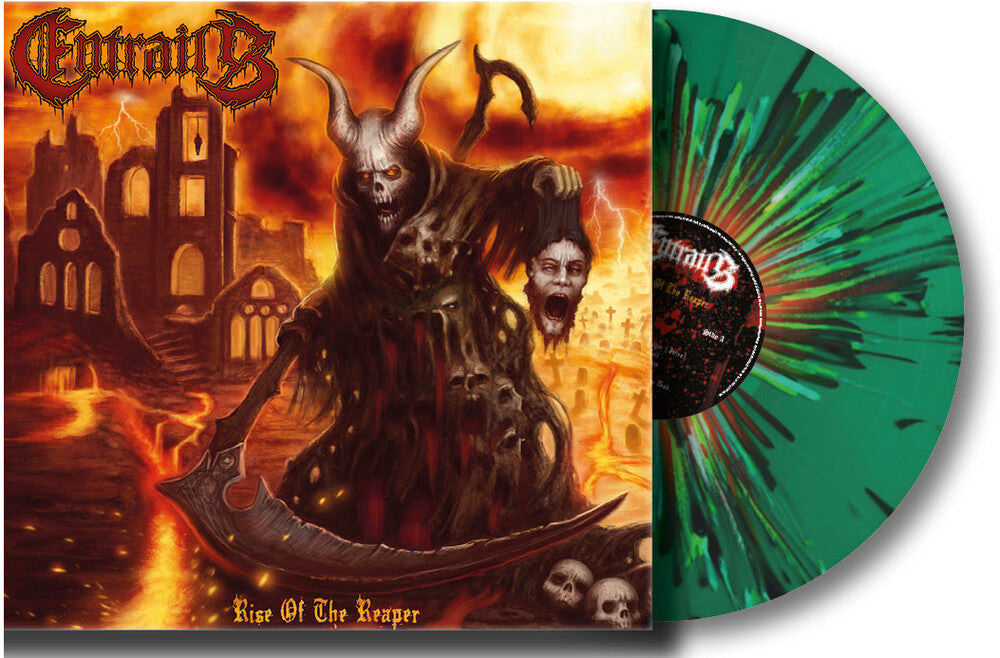 Entrails - Rise Of The Reaper - Limited Edition [Colored Vinyl] (Grn) Vinyl Record