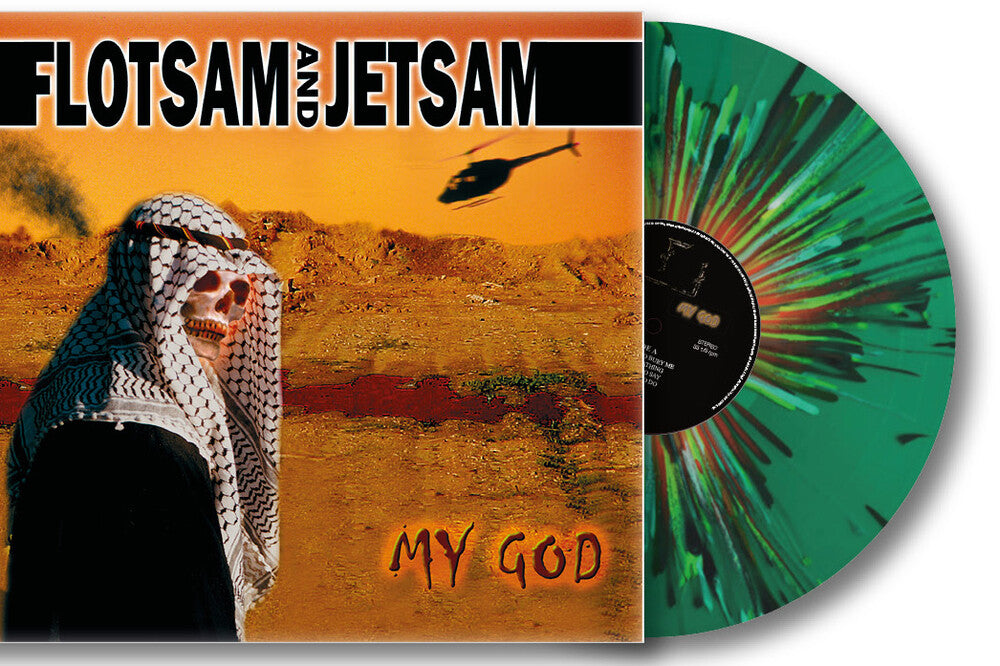 Flotsam & Jetsam - My God - Limited Edition [Colored Vinyl] (Gate) (Grn) [Indie Exclusive] Vinyl Record