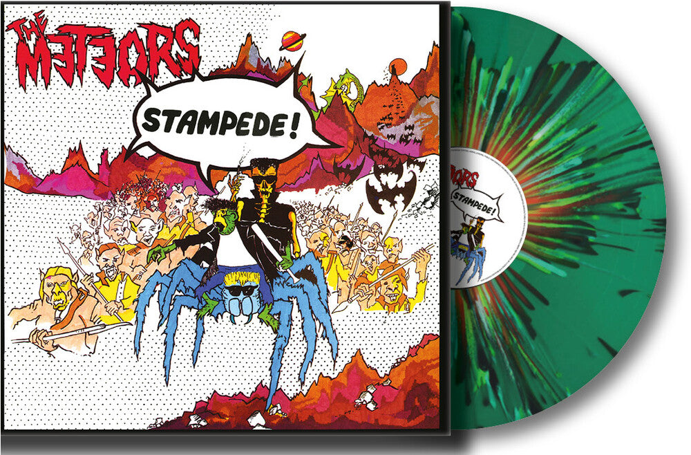 Meteors - Stampede - Limited Edition [Colored Vinyl] (Grn) [Indie Exclusive] Vinyl Record