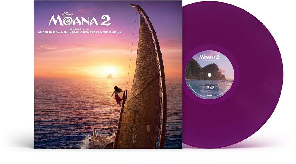 Moana 2 - O.S.T. [Colored Vinyl] (Viol) (Uk) Vinyl Record