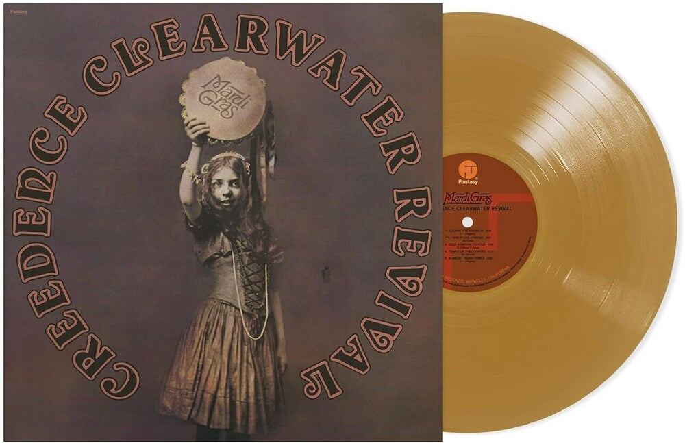 Creedence Clearwater Revival - Mardi Gras (Remastered 2025) -  [opaque gold vinyl] Vinyl Record