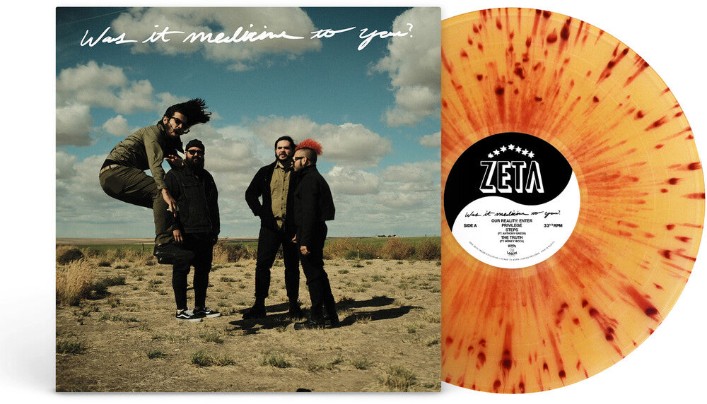 Zeta - Was It Medicine To You? [Clear Vinyl] (Red) (Tan) (Spla) Vinyl Record