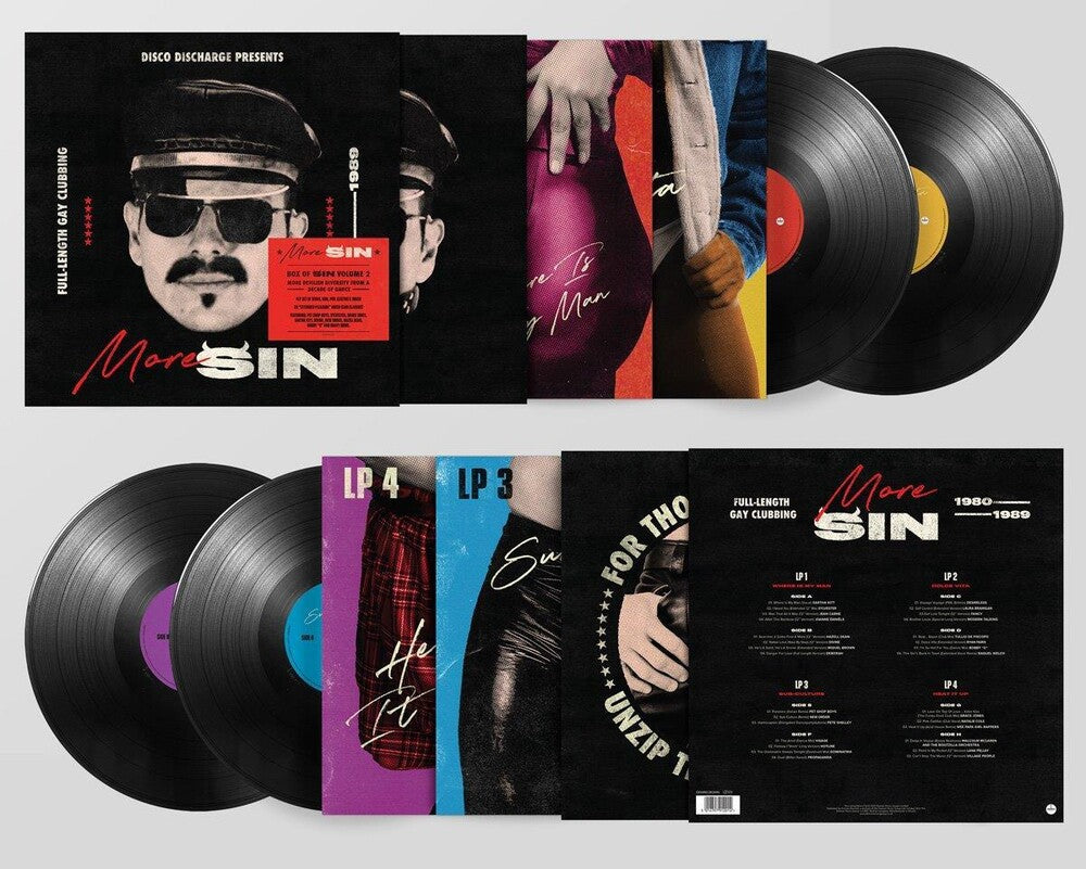 Disco Discharge Presents More Sin: Box Of Sin 2 [LP] Vinyl Record