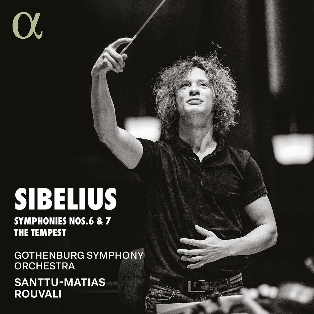 the album cover for Sibelius / Rouvali / Gothenburg Symphony Orchestra - Symphonies Nos. 6 & 7 The Tempest