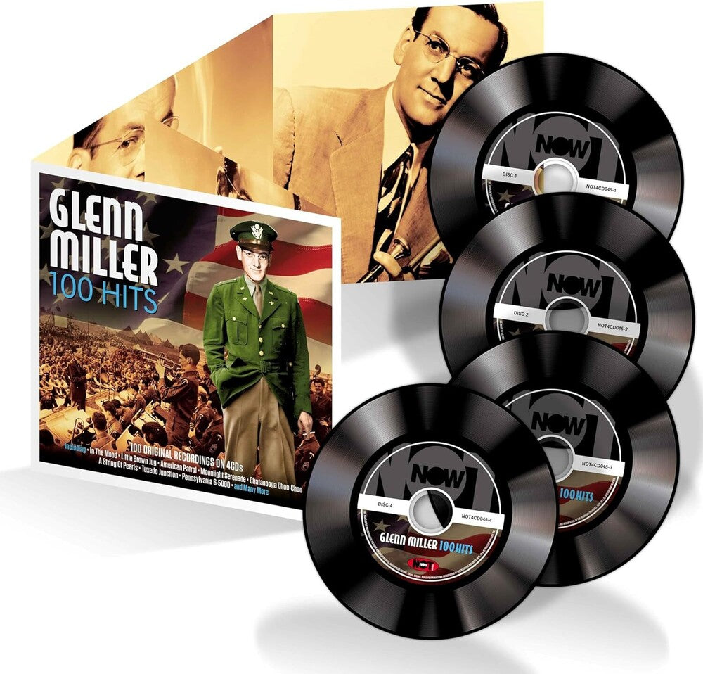 the album cover for Glenn Miller - 100 Hits (Uk)