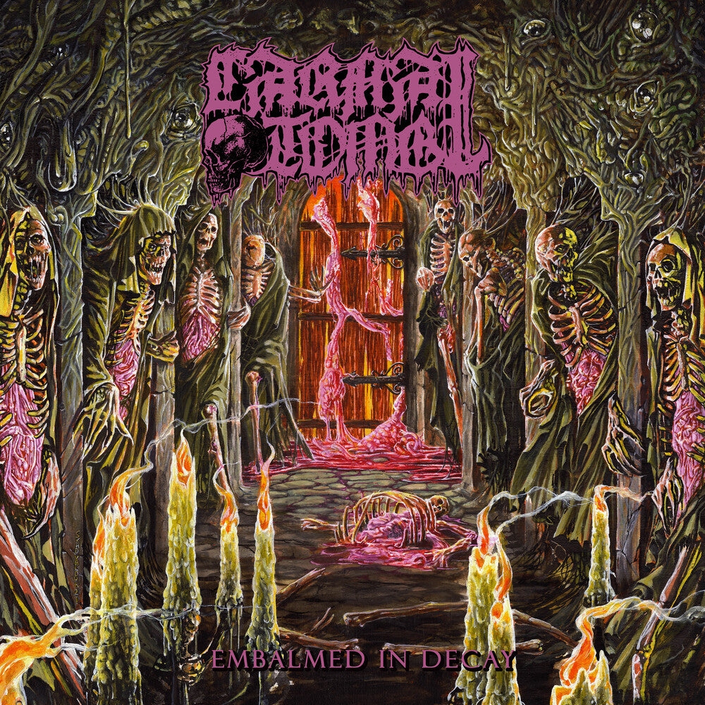 the album cover for Carnal Tomb - Embalmed In Decay [Reissue]