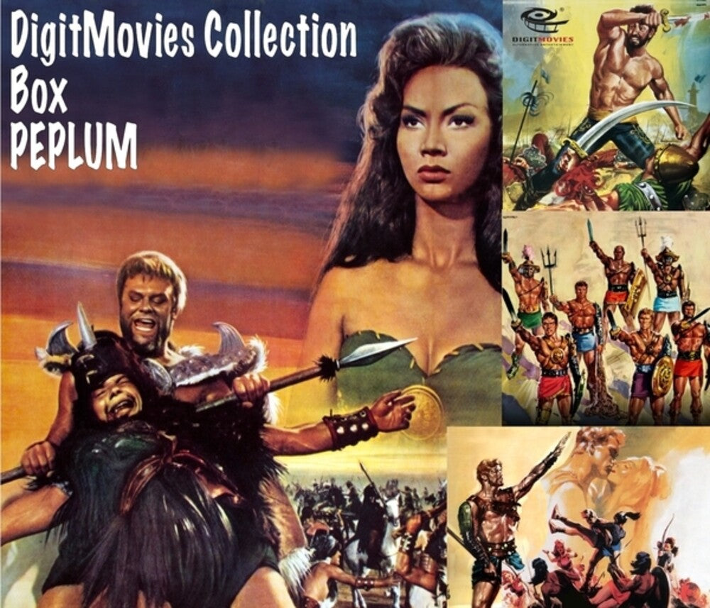 the album cover for Carlo Franci  / De Masi,Francesco (Box) - Digitmovies Collection Box Peplum (Box)