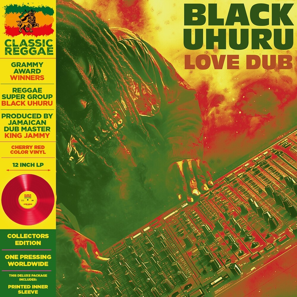 Black Uhuru - Love Dub - Red [Colored Vinyl] [Deluxe] [Limited Edition] (Red) [Remastered] Vinyl Record