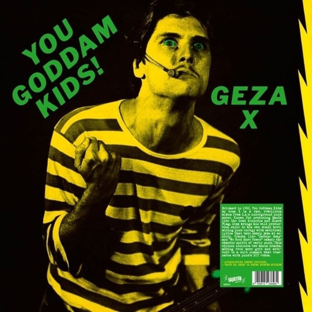 Geza X - You Goddamn Kids [Colored Vinyl] Vinyl Record