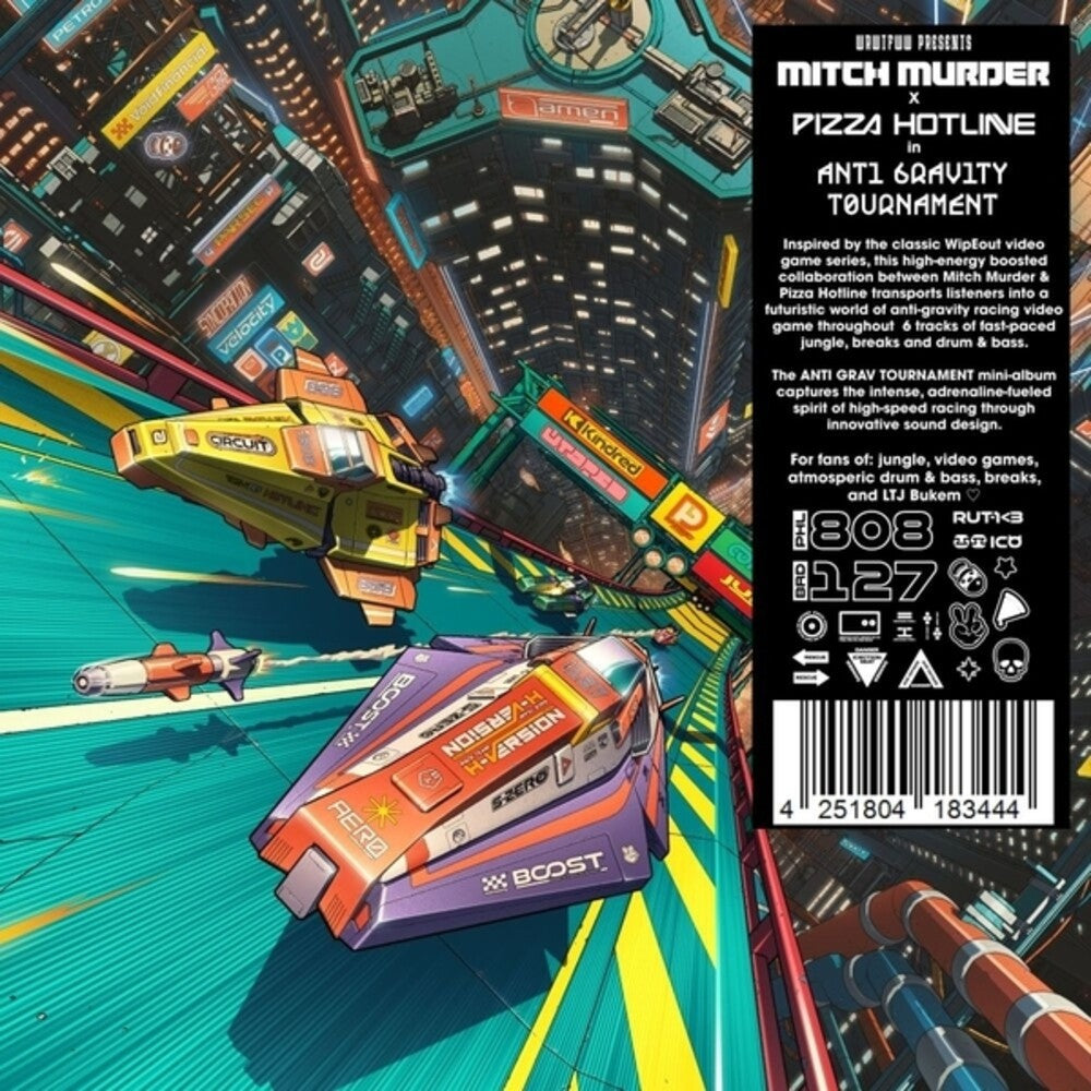 Mitch Murder  / X Pizza Hotline - Anti Gravity Tournament [LP] Vinyl Record