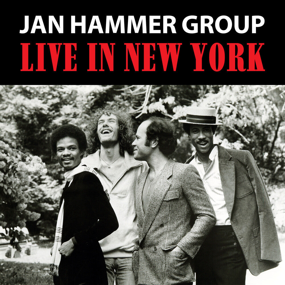 the album cover for Jan Hammer - Live In New York