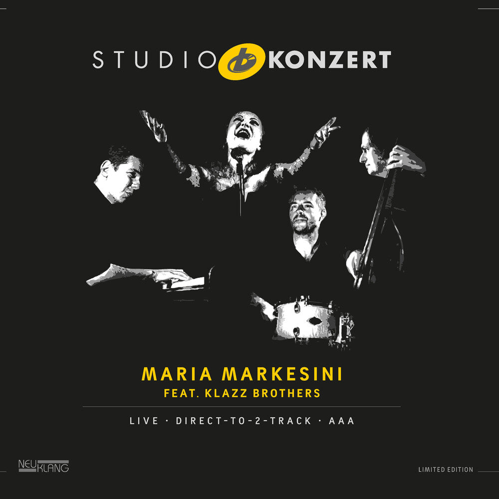 Maria Markesini  & Klazz Brothers - Maria Markesini Klazz Brothers Studio Konzert [LP] Vinyl Record