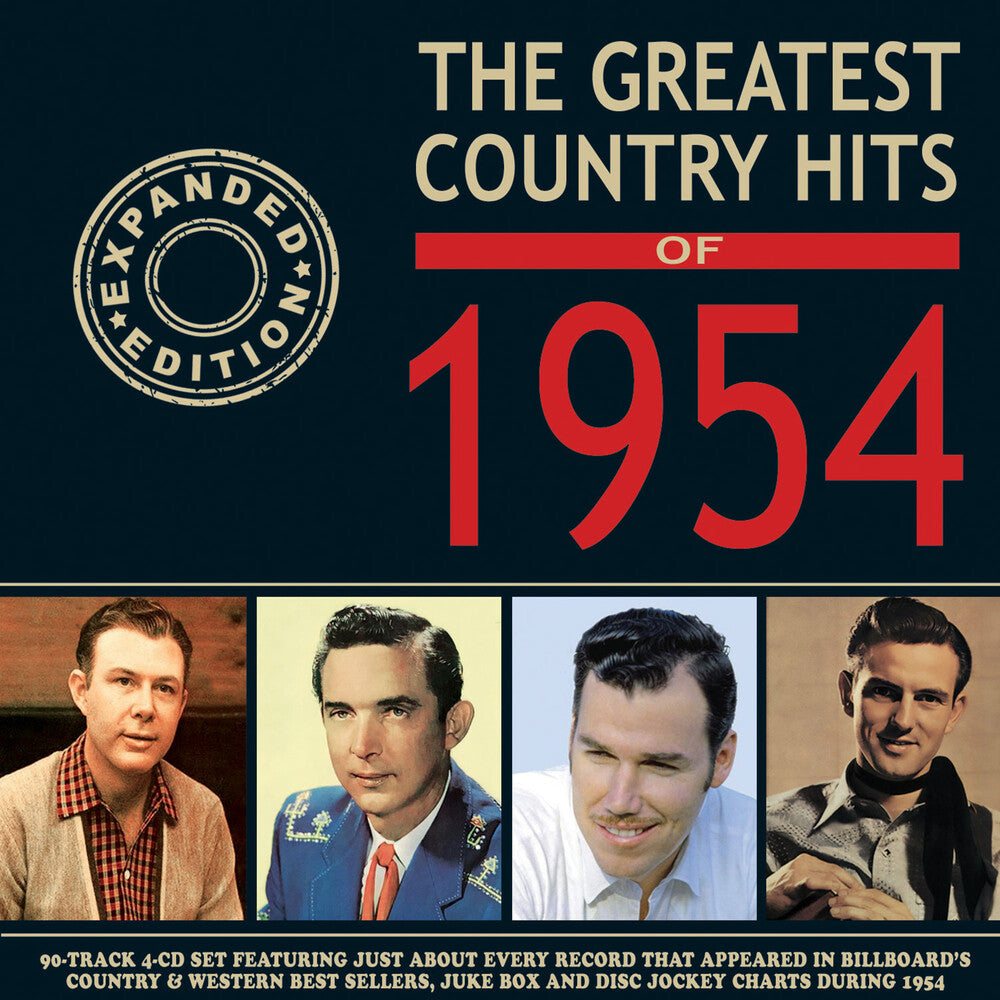 the album cover for Greatest Country Hits Of 1954 / Various - Greatest Country Hits Of 1954 / Various