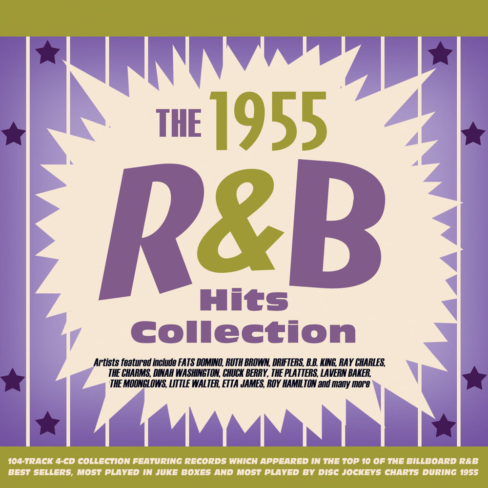 the album cover for R&B Hits Collection 1955 / Various (Wb) - R&B Hits Collection 1955 / Various [With Booklet]