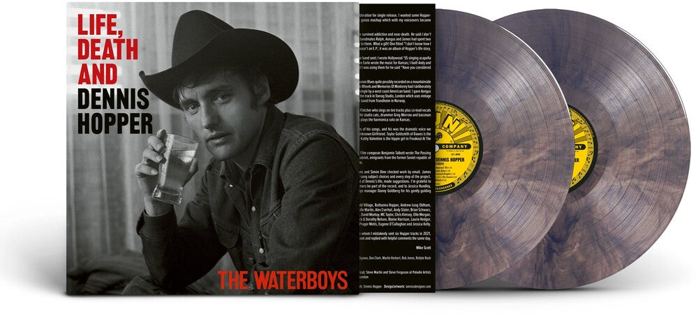 Waterboys - Life Death And Dennis Hopper [Indie Exclusive Psychedelic Waves 2 LP] Vinyl Record
