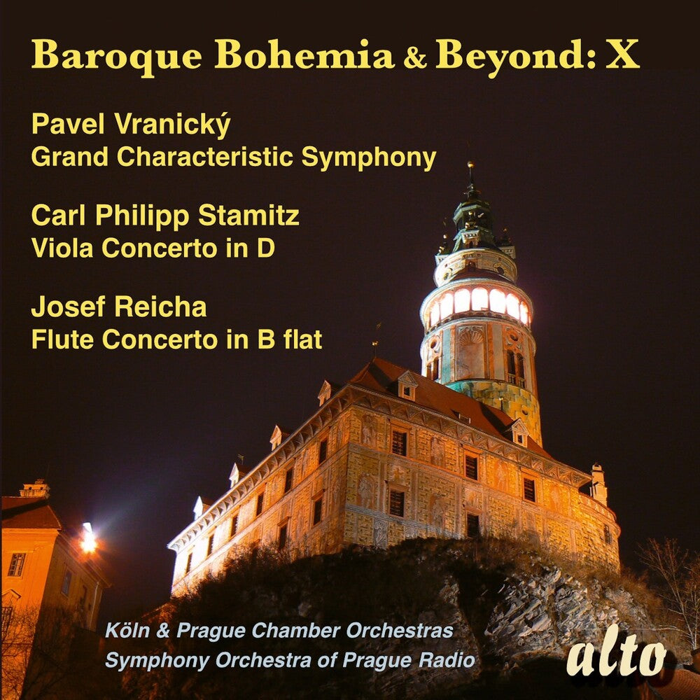 the album cover for Wolfram Christ - Baroque Bohemia & Beyond Vol. 10
